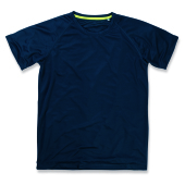 Stedman T-shirt Raglan Mesh Active-Dry SS for him 533C Marina Blue-L