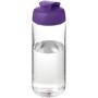 H2O Active® Octave Tritan™ 600 ml sportfles met klapdeksel - Transparant/Paars