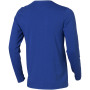 Ponoka long sleeve men's GOTS organic t-shirt - Blue - XS