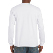 Gildan T-shirt Ultra Cotton LS unisex 000 white XL