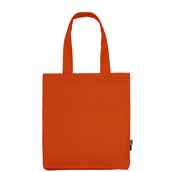 Neutral twill bag-Orange