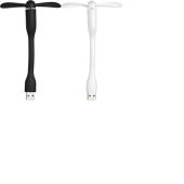 PVC USB ventilator Anina zwart