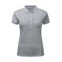 Ladies' Fitted Stretch Polo - Light Oxford - 2XL