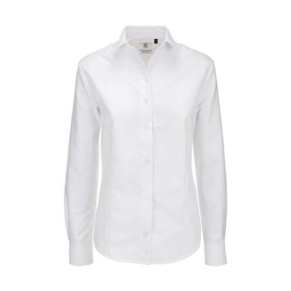 Oxford LSL/women Shirt - White