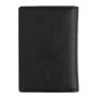 RFID anti-skimming passport holder, black