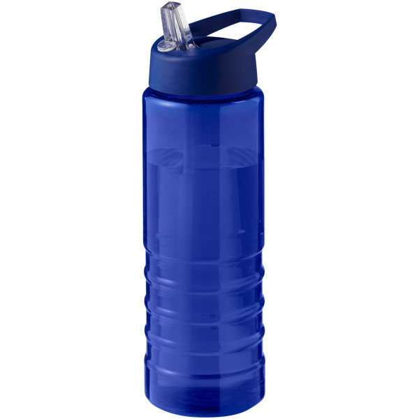 H2O Active® Eco Treble 750 ml drinkfles met tuitdeksel - Blauw/Blauw