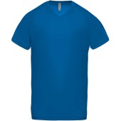 Heren-sport-t-shirt V-hals Sporty Royal Blue XS