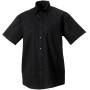 Men's Short Sleeve Ultimate Non-iron Shirt Black XXL