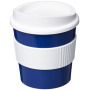 Americano® Primo 250 ml beker met grip - Blauw/Wit