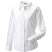 Ladies' Long Sleeve Easy Care Oxford Shirt White XS