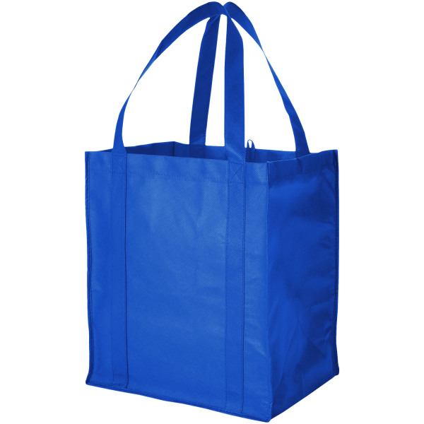 Liberty bottom board non-woven tote bag 29L - Royal blue