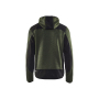 Gebreid vest met softshell