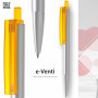 Ballpoint Pen e-Venti Silver Orange