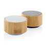 FSC® bamboe en RCS 3W draadloze luidspreker, wit