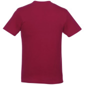 Heros heren t-shirt met korte mouwen - Bordeaux rood - 2XS