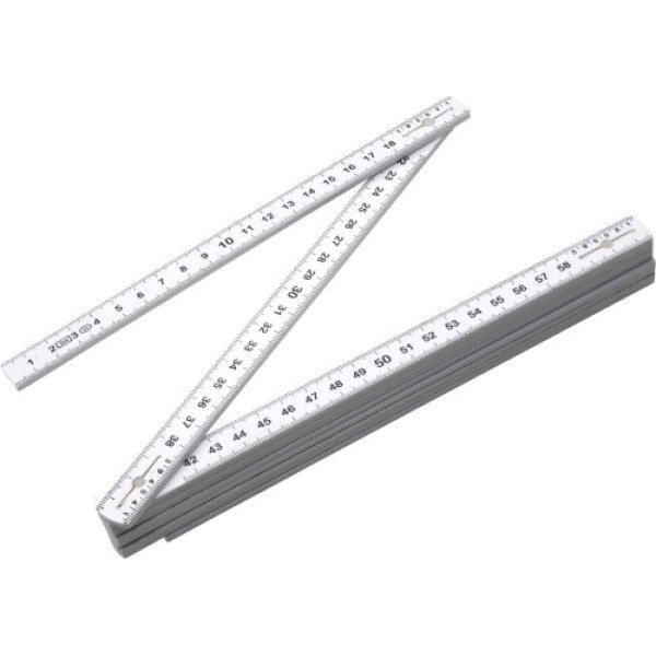 ABS ruler white