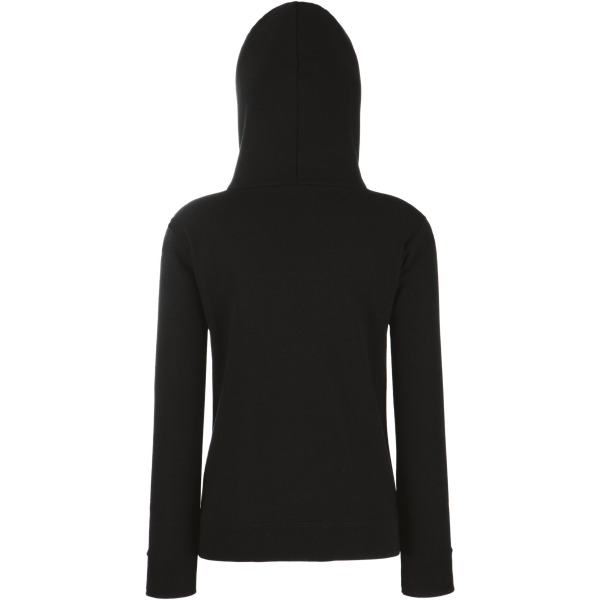 Lady-fit Premium Hooded Sweat Jacket (62-118-0) Black S