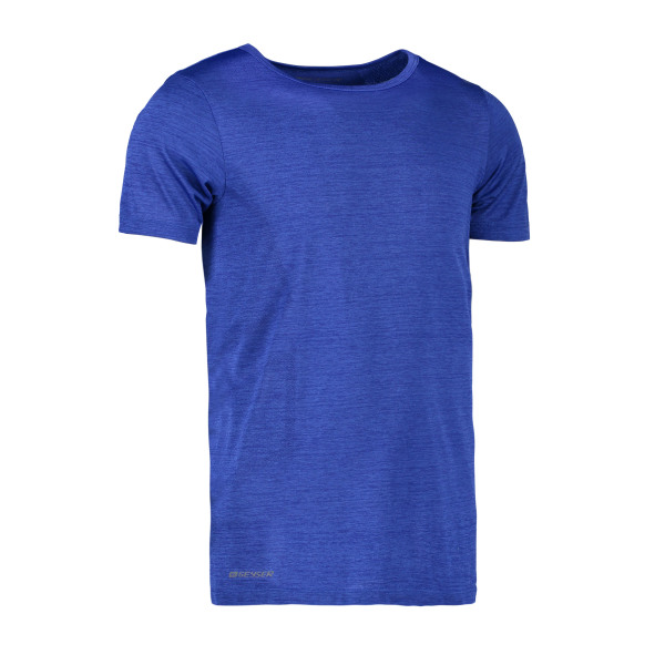 GEYSER T-shirt | seamless - Royal blue melange, XS