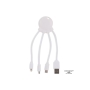 2087 | Xoopar Octopus Eco Charging  cable - Wit
