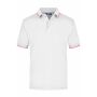 Polo Tipping - white/red - 3XL