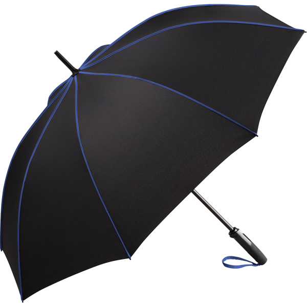 AC midsize umbrella FARE®-Seam black-euroblue