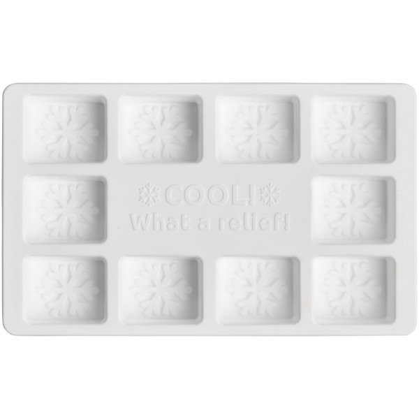 Chill customisable ice cube tray - White