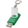 Rotate USB met sleutelhanger - Groen - 64GB