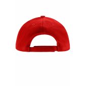 MB7010 5 Panel Kids' Cap - signal-red - one size