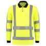 Poloshirt RWS Birdseye Lange Mouw 203005 Fluor Yellow XL