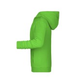 Children's Zip Hoody - lime-green - XXL
