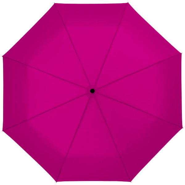 Wali 21'' opvouwbare automatische paraplu - Magenta