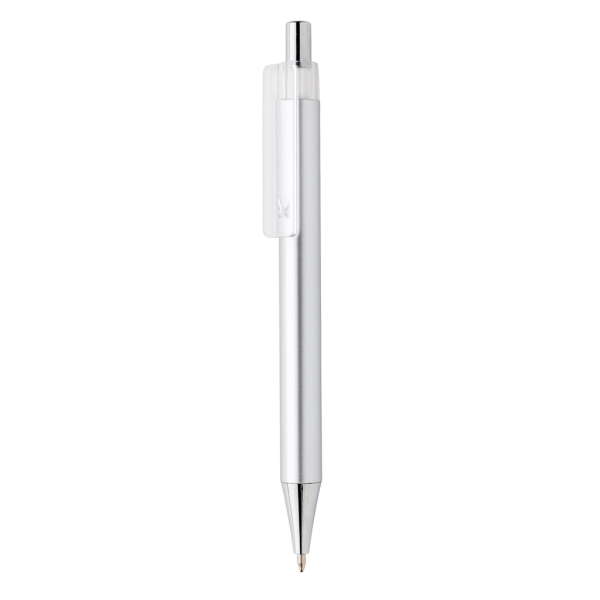 X8 metallic pen, zilver