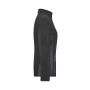 Ladies' Workwear Fleece Jacket - STRONG - - black/carbon - 4XL