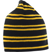 Team Reversible Beanie Black / Gold One Size