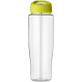 H2O Active® Tempo 700 ml sportfles met fliptuitdeksel - Transparant/Lime