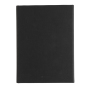 Impact Aware™ A5 notebook with magnetic closure, black