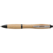 Bamboe balpen Hetty zwart