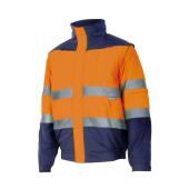 TWO-TONE HIGH VISIBILITY PADDED JACKET