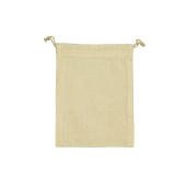 Cotton Stuff Bag - Natural - 2XS (10x14)