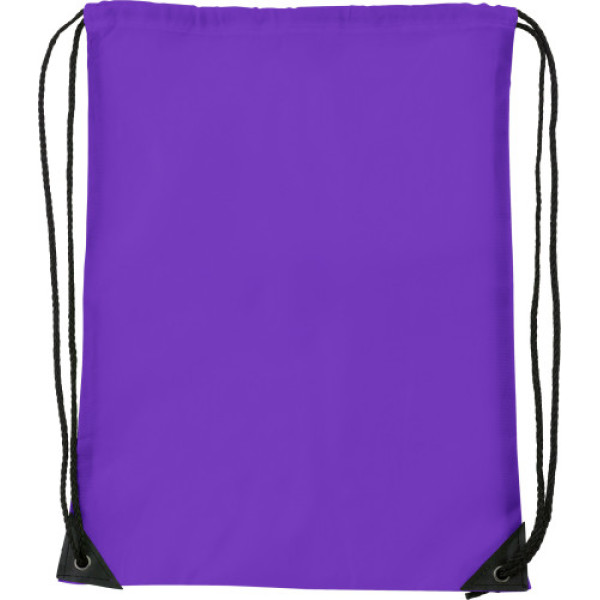 Polyester (210D) drawstring backpack Steffi purple