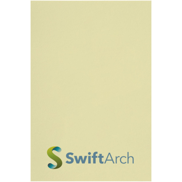 Sticky-Mate® A8 sticky notes 50x75mm - Light yellow - 100 pages