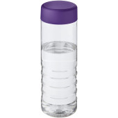 H2O Active® Treble 750 ml sporfles - Transparant/Paars