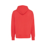 Iqoniq Yoho recycled cotton relaxed hoodie, luscious red (L)