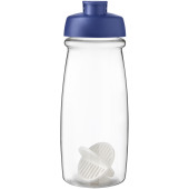 H2O Active® Pulse 600 ml shaker drikkeflaske - Blå/Transparent