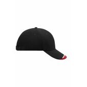 MB049 Half-Pipe Sandwich Cap - black/white/red - one size