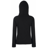 Premium Hooded Sweat Jacket Lady-Fit - Black - 2XL (18)