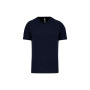 Heren-sport-t-shirt V-hals Sporty Navy L