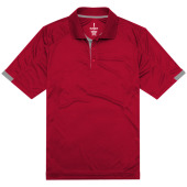 Kiso cool fit heren polo met korte mouwen - Rood - XS