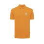 IQONIQ Yosemite gerecycled katoen pique polo, sundial oranje (S)