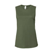 Jersey Muscle Tank - Military Green - L